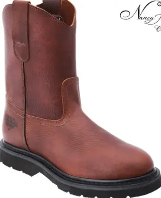 Leather Safety footwear: