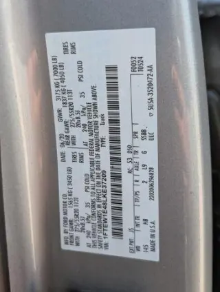 Ford F-150 2020 4x4 XL 4dr SuperCrew 5.5 ft. SB