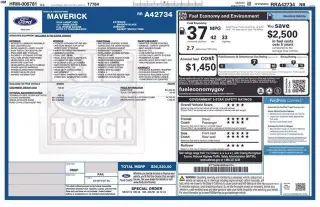 Ford Maverick 2024 Lariat 4dr SuperCrew 4.5 ft. SB