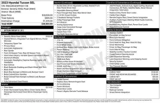 Hyundai TUCSON 2023 SEL 4dr SUV