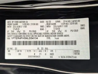 Ford Ranger 2022 4x4 XLT 4dr SuperCrew 5.1 ft. SB