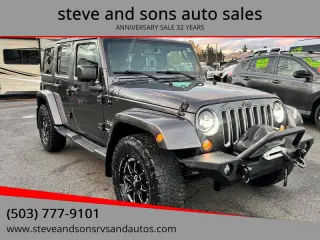 2016 Jeep Wrangler Unlimited Sahara