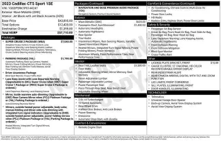 Cadillac CT5 2023 Sport 4dr Sedan
