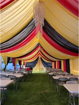 Draping para carpas de todas m