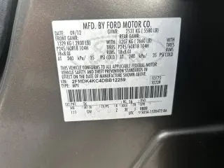 Ford Edge 2013 AWD Limited 4dr Crossover