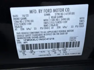 Ford Explorer 2022 AWD King Ranch 4dr SUV