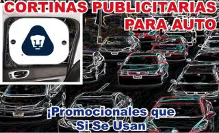 CORTINAS DE AUTO PUBLICITARIAS