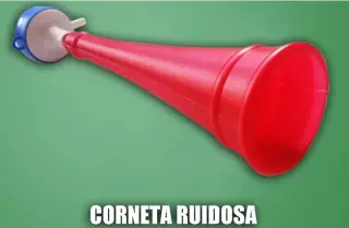 TROMPETAS, CORNETAS VUVUVUZELA