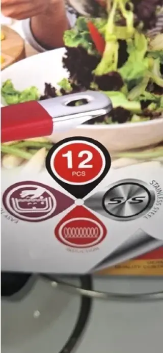 bateria de cocina 12pz