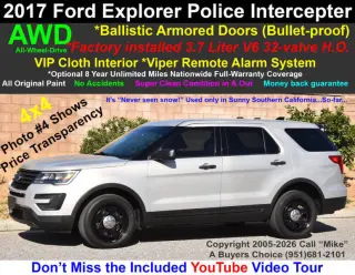 2017 Ford Explorer Police Interceptor Utility