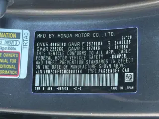 2021 Honda Clarity Plug-In Hybrid