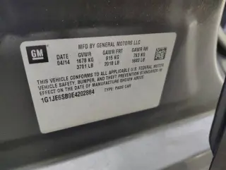 2014 Chevrolet Sonic LTZ Auto