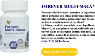 Forever Multi-Maca suplemento