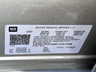 Chevrolet Traverse 2023 4x4 Premier 4dr SUV
