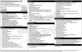 Buick Enclave 2024 4x4 Essence 4puertas Crossover