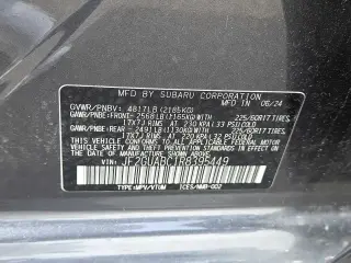 Subaru Crosstrek 2024 AWD Base 4dr Crossover