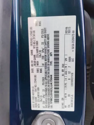 2020 Ford Escape SEL