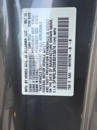 2014 Honda Odyssey LX