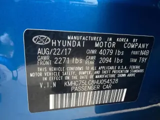 2017 Hyundai Ioniq Hybrid SEL