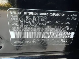 2020 Mitsubishi Outlander SEL