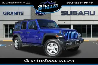 Jeep Wrangler Unlimited 2020 4x4 Sport 4dr SUV