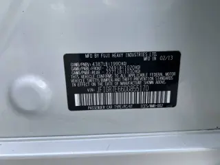 2013 Subaru Impreza WRX
