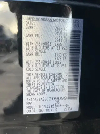 Nissan Pathfinder 2025 SV 4dr SUV