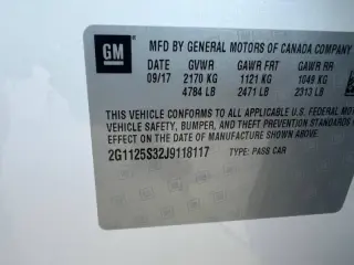 2018 Chevrolet Impala Premier