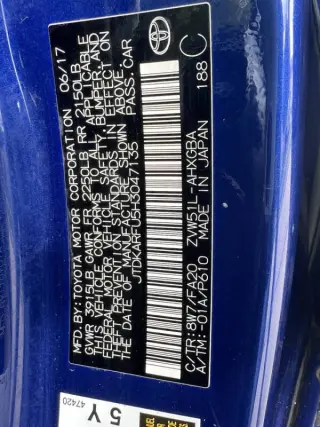 2017 Toyota Prius Three