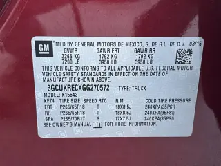 2016 Chevrolet Silverado 1500 LT