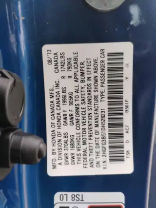 2013 Honda Civic LX
