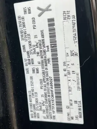 2017 Ford F-150 XLT