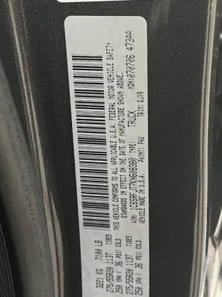 2019 RAM 1500 Laramie