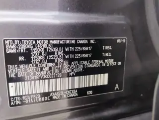 2019 Toyota RAV4 LE