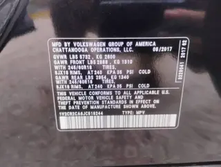 2018 Volkswagen Atlas V6 SE