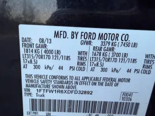 2013 Ford F-150 SVT Raptor