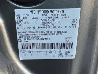 2010 Ford F-250 Super Duty XLT