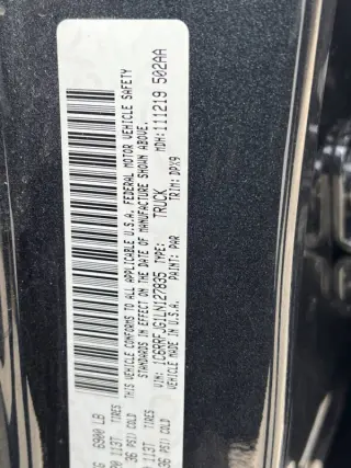 2020 RAM 1500 Laramie