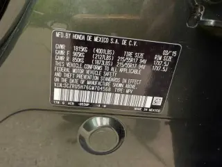2016 Honda HR-V EX-L w/Navi