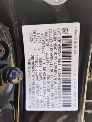 2021 Honda Civic Sport