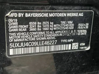 2020 BMW X5 M50i xDrive