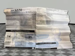 2009 Mercedes-Benz S-Class S 550 4MATIC