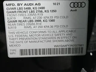 Audi Q5 2022 AWD quattro S line Premium 45 TFSI 4dr SUV