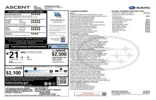 2023 Subaru Ascent Touring