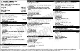 Dodge Durango 2017 AWD R/T 4dr SUV