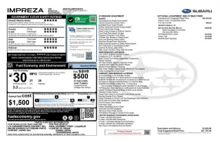 2023 Subaru Impreza Sport