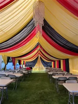 Toro mecánico carpas draping