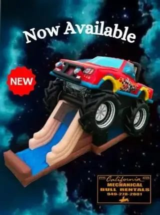 Popsicle cart, mechanical bull