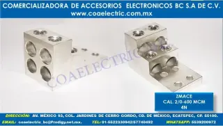 ZAPATA DE 4 CABLES ESC CAL.600