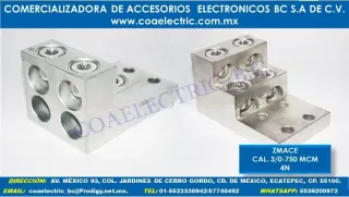 ZAPATA DE 4 CABLES ESC CAL.600